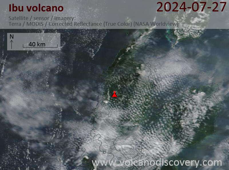Ibu Volcano Volcanic Ash Advisory: VA TO FL070 REPORTED AT 26/1511Z MOV NE OBS VA DTG: 27/0310Z to 7000 ft (2100 m)