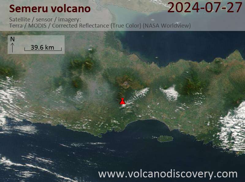 Semeru Volcano Volcanic Ash Advisory: ERUPTION WITH VA LAST REPORTED AT 27/0118Z EST VA DTG: 27/0440Z