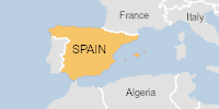 Orange flood alert in Spain