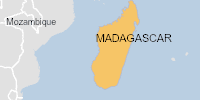 Green flood alert in Madagascar