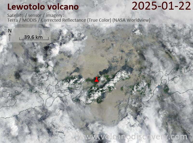 Lewotolo Volcano Volcanic Ash Advisory: VA REPORTED FM GND AT 21/2247Z MOV E OBS VA DTG: 22/0450Z