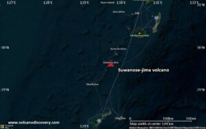 Suwanose-jima Volcano Volcanic Ash Advisory: ERUPTED AT 20250122/0317Z OVER FL060 EXTD SW OBS VA DTG: 22/0310Z