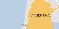 Green flood alert in Argentina