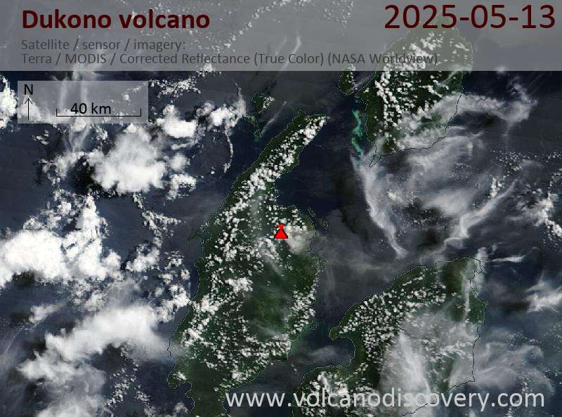 Dukono Volcano Volcanic Ash Advisory: VA OBS AT 13/0120Z MOV SE EST VA DTG: 13/0350Z
