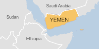 Green flood alert in Yemen