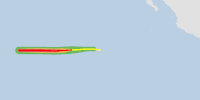 Green alert for tropical cyclone ELEVEN-E-25. Population affected by Category 1 (120 km/h) wind speeds or higher is 0  (0 in Tropical Storm).