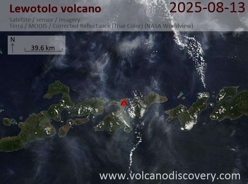 Lewotolo Volcano Volcanic Ash Advisory: GROUND REPORT OF VA TO FL060 AT 13/0239Z EST VA DTG: 13/0520Z