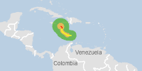 Green alert for tropical cyclone MELISSA-25. Population affected by Category 1 (120 km/h) wind speeds or higher is 0  (0 in Tropical Storm).