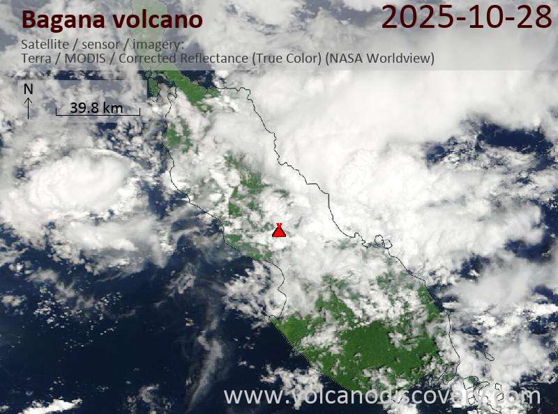 Bagana Volcano Volcanic Ash Advisory: VA TO FL100 OBS AT 28/2250Z MOV NW OBS VA DTG: 28/2250Z to 10000 ft (3000 m)