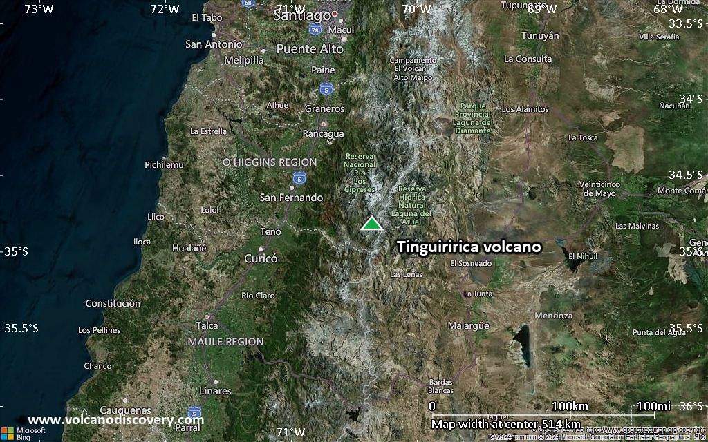 Tinguiririca Volcano Volcanic Ash Advisory: VA REPORTED 10/0955