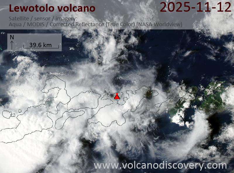 Lewotolo Volcano Volcanic Ash Advisory: VA TO FL060 REPORTED AT 12/0927Z EST VA DTG: 12/0930Z to 6000 ft (1800 m)