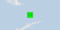 Green earthquake (Magnitude 5.5M, Depth:10km) in Drake Passage 05/12/2025 10:50 UTC, [unknown].