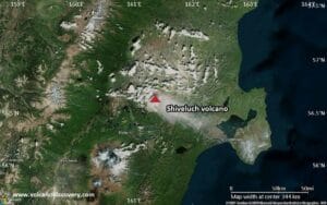 Shiveluch Volcano Volcanic Ash Advisory: VA CONTINUOUSLY OBS IN SATELLITE IMAGERY OBS VA DTG: 08/1720Z to 22000 ft (6700 m)
